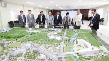 세종시상생발전특위 세종시건설현장 방문