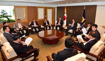 제275회 정례회 의장단,상임위원장단 간담회