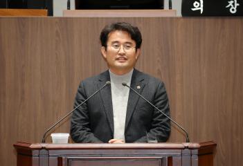 제357회 임시회 제2차 본회의 5분 발언 (안장헌 의원)