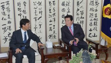 안희정 도지사 접견