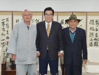 오서영씨 일행 접견