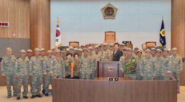 월남전참전자회 본회의장 방문