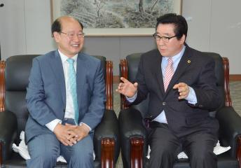 충남도립대 구본충 총장 접견
