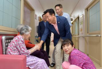 이종화 제2부의장 추석맞이 사회복지시설 위문