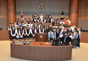 당진시 신평고등학생 청사방문(이종현의원)