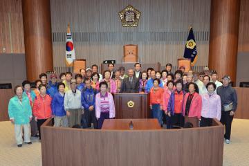 공주 우성면 보흥리주민 의회청사 견학