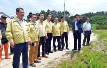 농업경제환경위원회 가뭄피해현장 방문