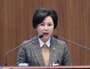 제309회 임시회 김연 의원 5분발언