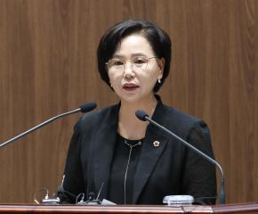 제313회 임시회 김연 의원 5분발언