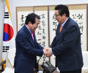 충남도교육감 접견