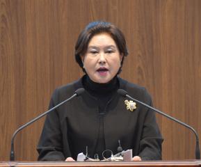 제300회 정례회 정정희 의원 5분발언