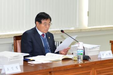 신재원의원(충남교통연수원 행정사무감사)