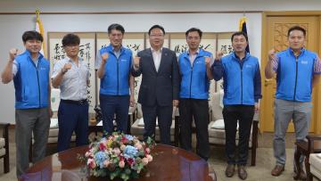 충남공무원노조연맹 이순광 위원장 접견