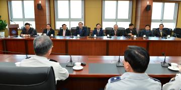 의장단 및 상임위원장단 충남지방경찰청 방문