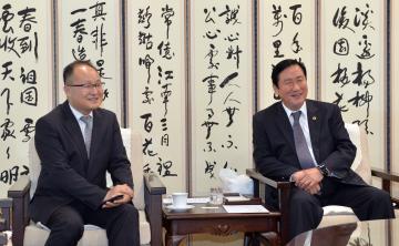 김환식 충남교육청 부교육감 예방