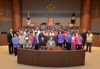 청양군 남양면 구룡리주민 청사방문 (김홍열의원)