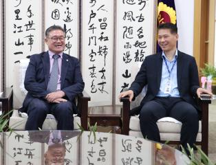 충남 공무원노조 임원 간담회