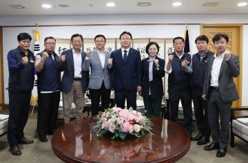 한국노총 세종충남지부 접견