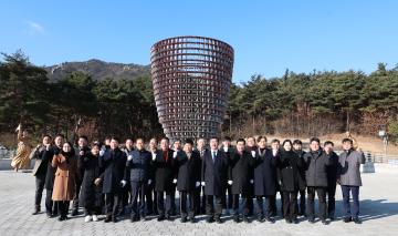 2026년도 병오년 새해 충혼탑 참배