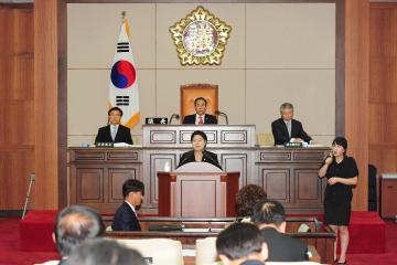 제245회 임시회 제2차 본회의(김정숙의원 5분발언)