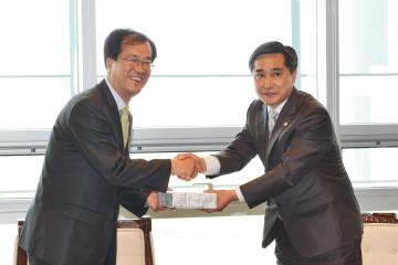 경기도의회 기획재정위원회 의원일행 방문