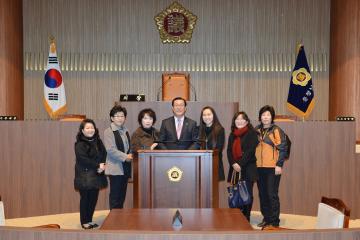 보령시 지역주민 접견