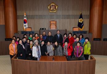 보령시 대천5동 대신교회성도 청사방문