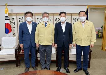 접견(노승일 충청남도경찰청장)