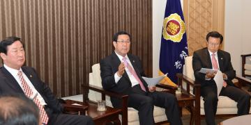 충청남도의회 의장 및 상임위원장단 간담회