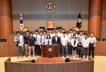 만리포고등학교 학생 방청