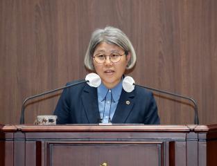 제343회 임시회 제3차 본회의 도정 및 교육행정에 관한 질문 - 김명숙 의원