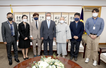 접견(충남노인복지시설협회)