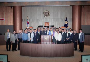 아산시 지역주민 청사방문