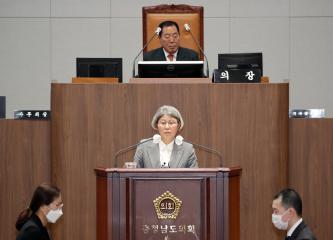 제342회 임시회 제1차 본회의 김명숙 의원 5분 발언