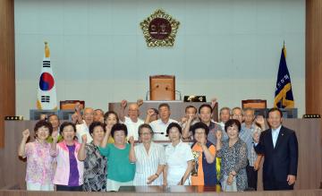 태안군민 의회 방문