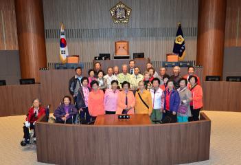 서산시 운산면 수평1리 주민 청사방문