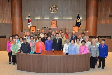 홍성 서부면 원당리 주민 의회청사 견학