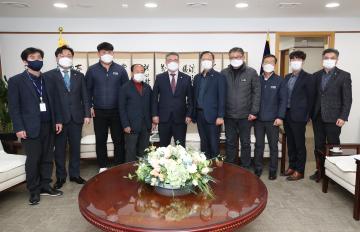 이두희 소상공인회장 접견