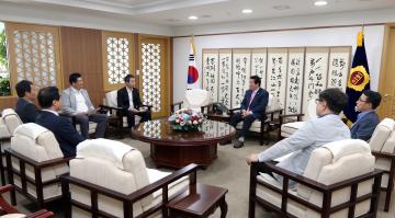 남양유업 김승언 본부장 접견