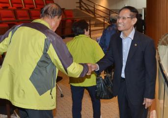 공주시 계룡면 하대리 주민 의회 방문