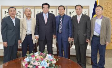 동양개발(주) 노길선 대표 접견