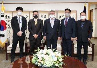 박계교 대전일보 충남취재본부장 접견