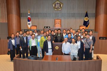 논산시 연무읍농촌지도자회원 방문