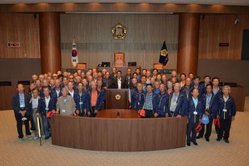 논산시 연무농협장수대학생 청사방문(박문화의원)