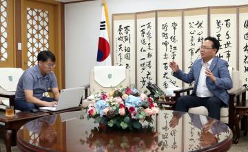 굿모닝충청 인터뷰