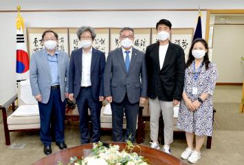 접견(대전KBS총국장, 편성제작국장)