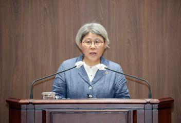 제345회 정례회 제4차 본회의 5분 발언 - 김명숙 의원