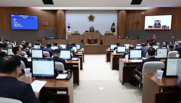 제358회 임시회 제1차 본회의