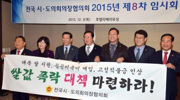 전국시도의장협의회 제8차 임시회