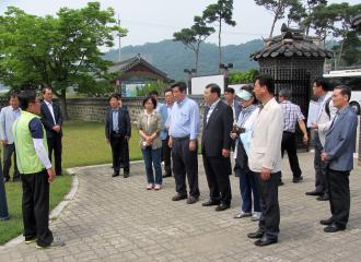 충남도의회 문화복지위 문화재 관리 점검